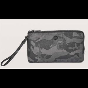 LULULEMON DOUBLE ZIP POUCH INCOGNITO.